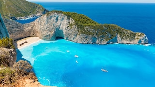 The famous Navagio Beach on Zakynthos is closed again this year.