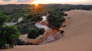 Dune landscape in Parque Estadual do Jalapão, Brazil