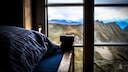 The breathtaking view from the mountain cabin can be marred by bedbugs.