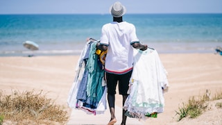 Illegal Beach Vendors in Ibiza