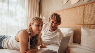 Couple Reads Reviews for Hotels and Restaurants That May Be Fake