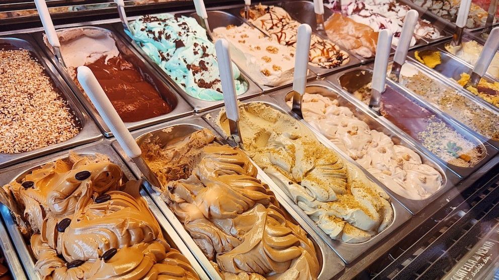 Gelato (ice cream) in Italy