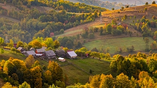 Landscape in Bukovina, Romania