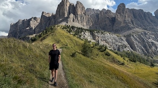 Our author spontaneously set off by car and ended up in the Dolomites.